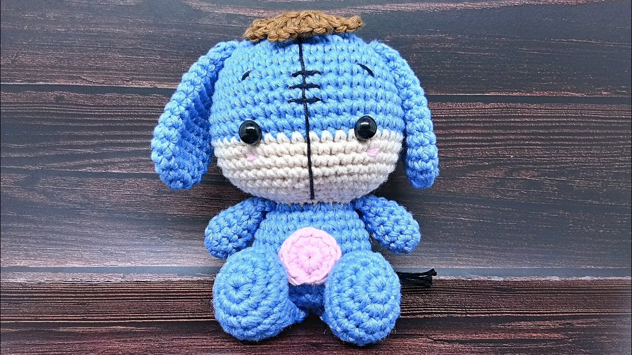 Amigurumi Eeyore - Disney (free crochet pattern)