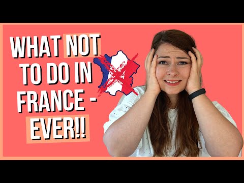 Video: French Etiquette And Culture: How To Avoid Being Trapped In A Tourist
