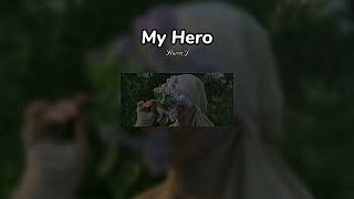 My Hero- Harris j/vocals only/sped up/8d Audio