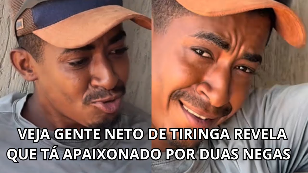 VEJA GENTE NETO DE TIRINGA REVELA QUE TÁ APAIXONADO POR DUAS NEGAS