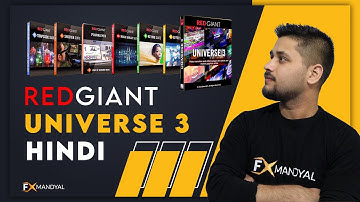 Red Giant UNIVERSE - transition & effects plugins for editors and motion graphics artists. #plugins