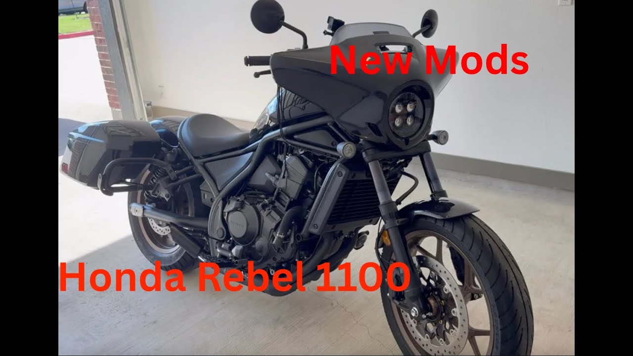 Beginner Rider | Honda Rebel 1100 | New Mods