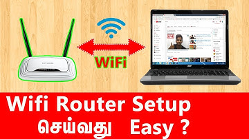 How to setup the Wifi Router | WIFI Router Setup செய்வது  Easy