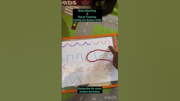 Brain Boosting Visual Tracking Activity for Autism #autism #asd #adhd #shorts #autistic