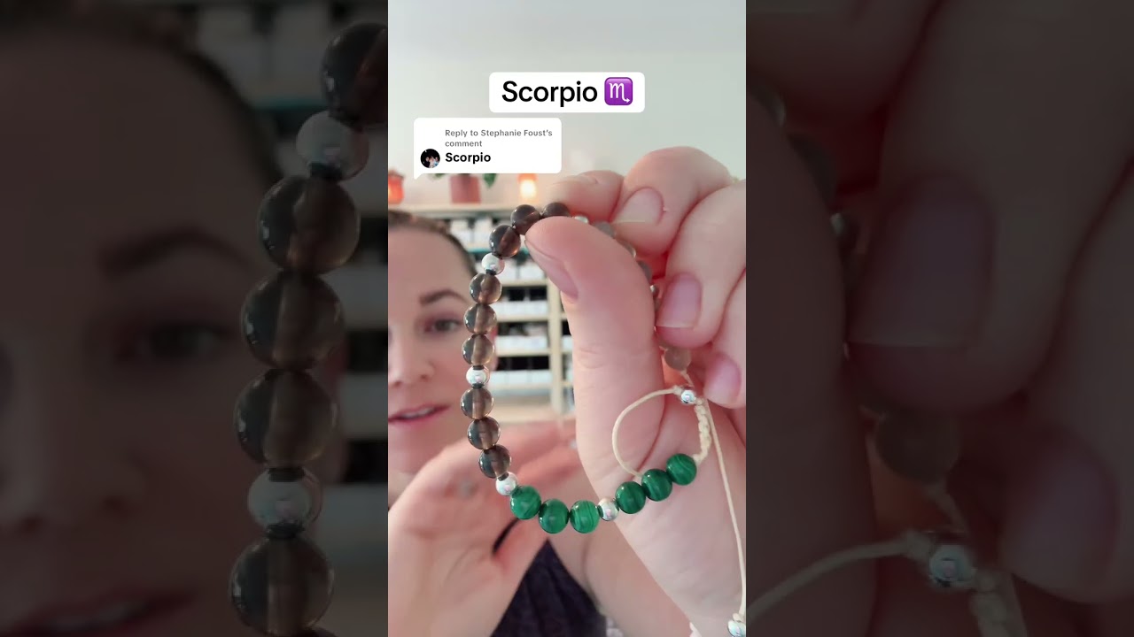 Foust the three best crystals for Scorpio, sun, moon rising signs