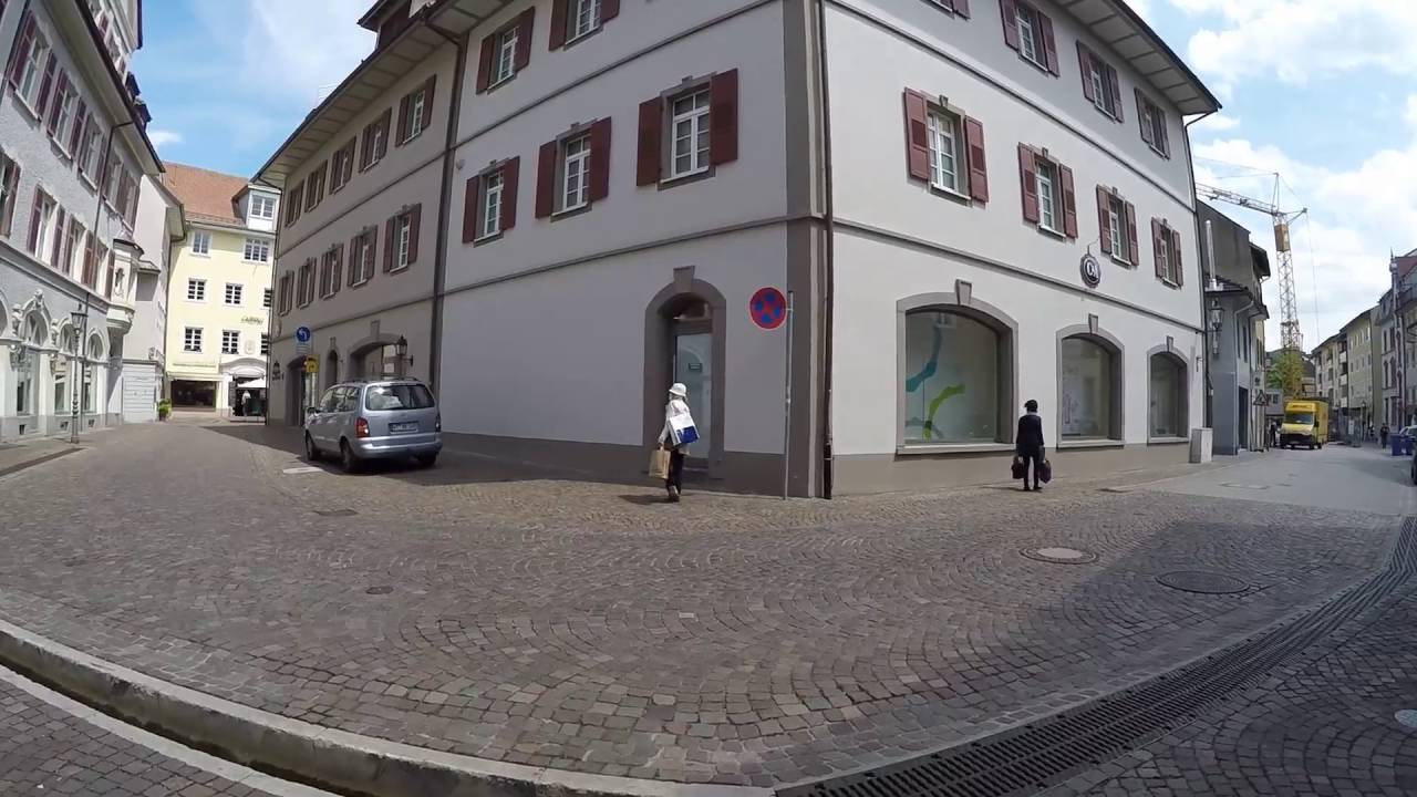 STREET VIEW: Altstadt von Waldshut am Rhein in GERMANY