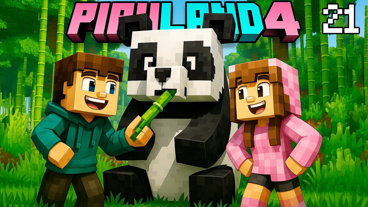 Un OSO MARAVILLOSO en la Finquita Bonita de Minecraft 😍 Cap 21 Piruland 4 🐼 Sandra Cires Play