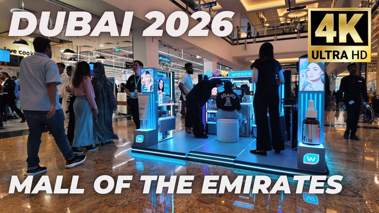 Dubai [4K] Mall of the Emirates , Ultimate Walking Tour 2026 🇦🇪
