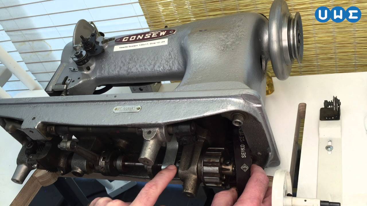 Consew 225 Timing Belt and Drive Shaft Synchronization