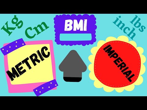 So berechnest du deinen BMI🔴Body-Mass-Index mit zwei Formeln👉Größe & Gewicht👉Metrische Maße/Imper...
