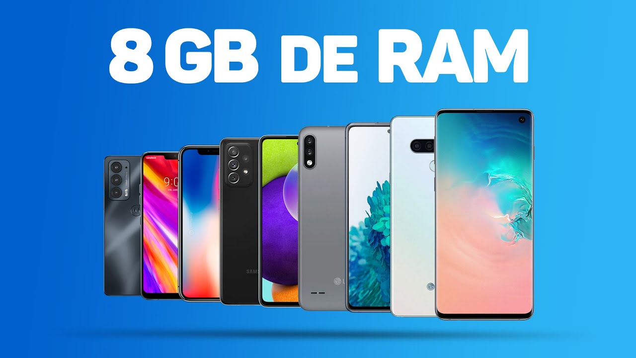 5 CELULARES com 8GB de RAM Custo Benefício pra 2023 - Qual o melhor ...