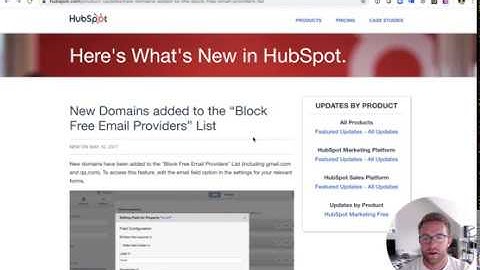 Block Free Email Addresses in HubSpot