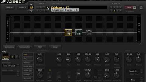 Free AX8 Soldano SLO Presets