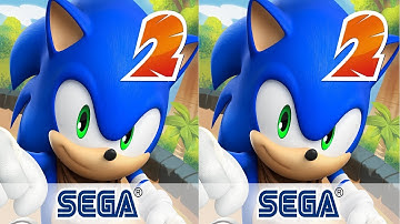 Sonic Dash 2 Sonic Boom : Shadow VS Amy | Android iPad iOS Gameplay