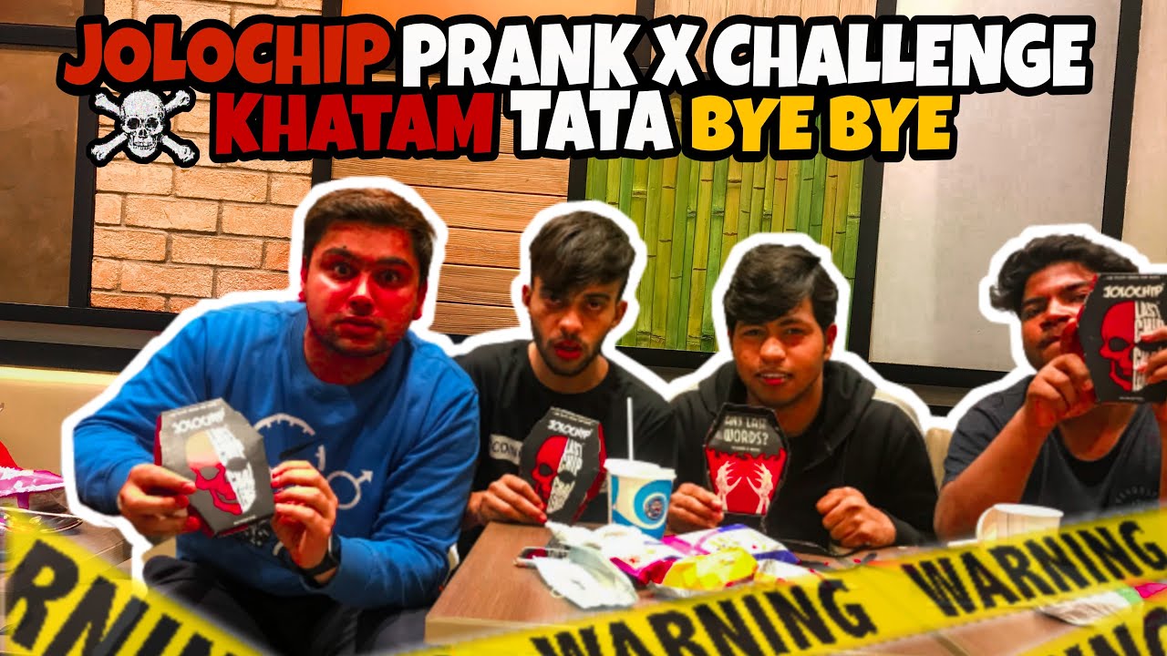 Jolochip PRANK on Friend | Then Eating Raw Jolochip Challange with friends | Gone Wrong !!!!