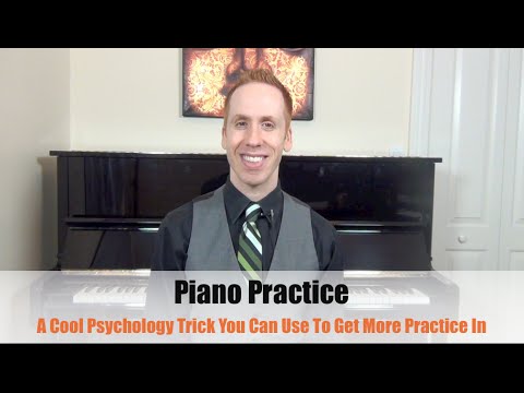 Piano Practice: A Cool Motivation Trick For Success