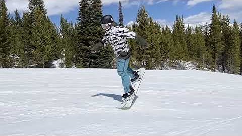 Learn Carved Backside Nose Rolls on your Snowboard