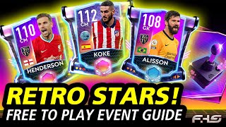 RETRO STARS F2P EVENT GUIDE  - FINALLY  an event we can be excited about in FIFA MOBILE