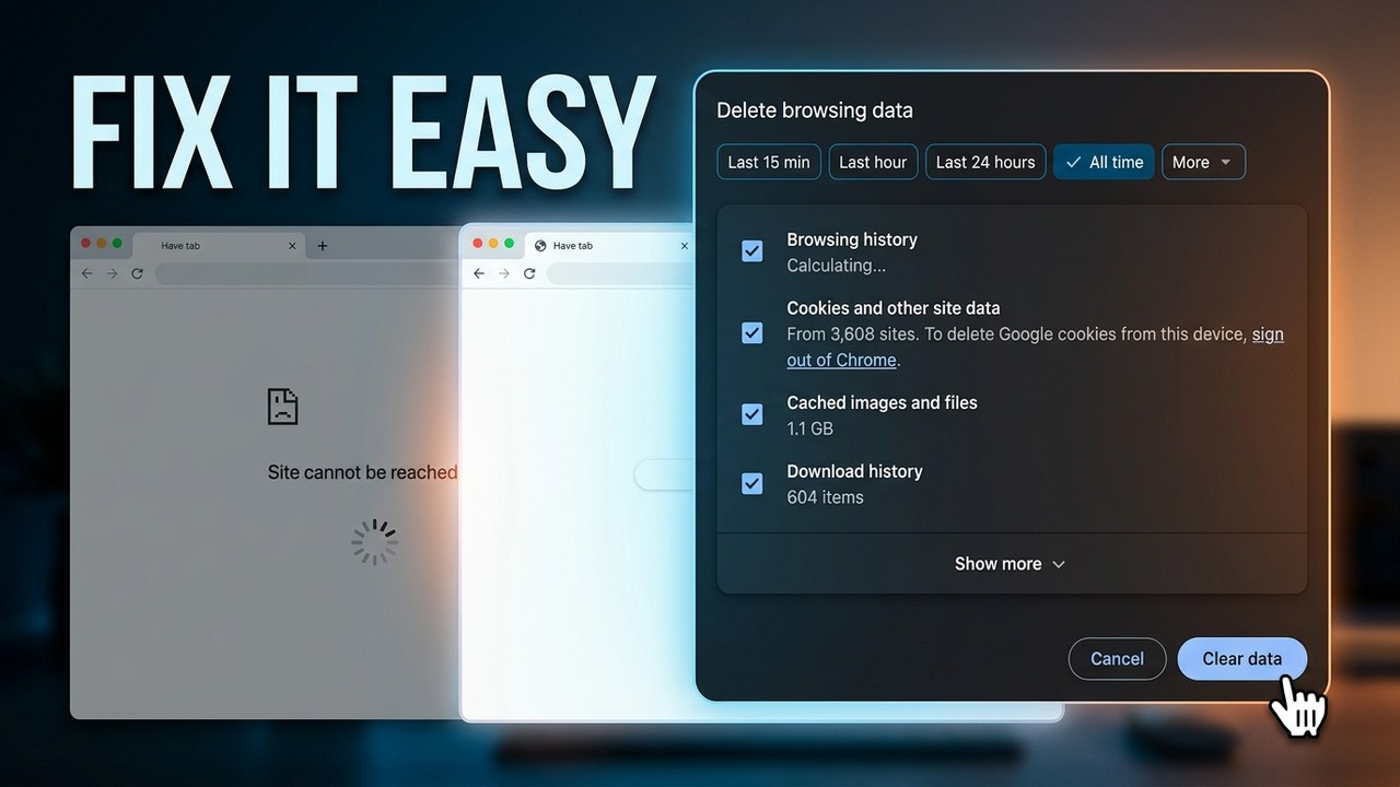 How To Fix Some Websites Not Opening in Any Browser (EASY FIX) - YouTube