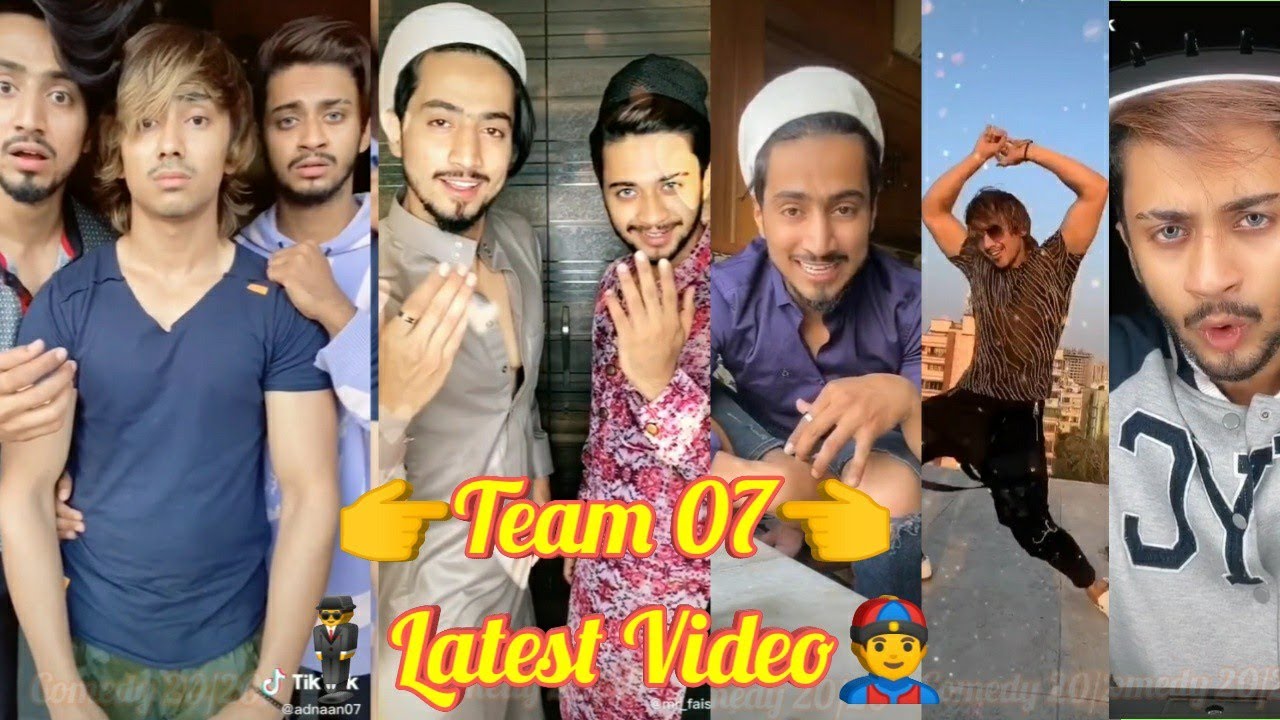 Team 07 Musically Star Faisu Hasnain Adnana Latest Video   Team 07 videos