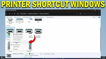 How To Create a Printer Shortcut in Windows 11 & 10 Computer - Quick Fix
