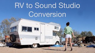 RV Conversion to Sound Studio | Episode #1 - Demolition