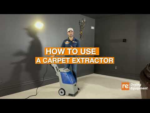 How To Use A Carpet Extractor With Heater