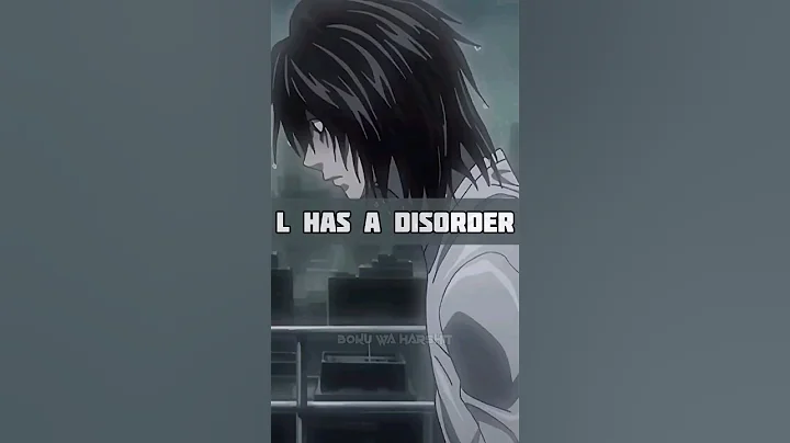 L was suffering from disorder😨 | #anime #deathnote #lawliet #lightyagami #kira #animeshorts | BwH