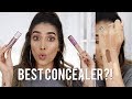 MAKEUP REVOLUTION CONCEALER VS TARTE SHAPE TAPE TEST!