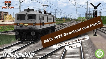 How to Download Microsoft Train Simulator (MSTS) in 2025 | 100% Working Step-by-Step Installation!