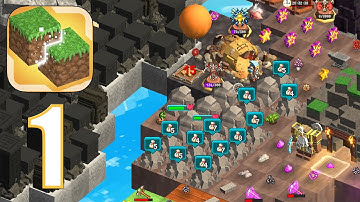 MergeCrafter - Gameplay Walkthrough Part 1 (iOS, Android)