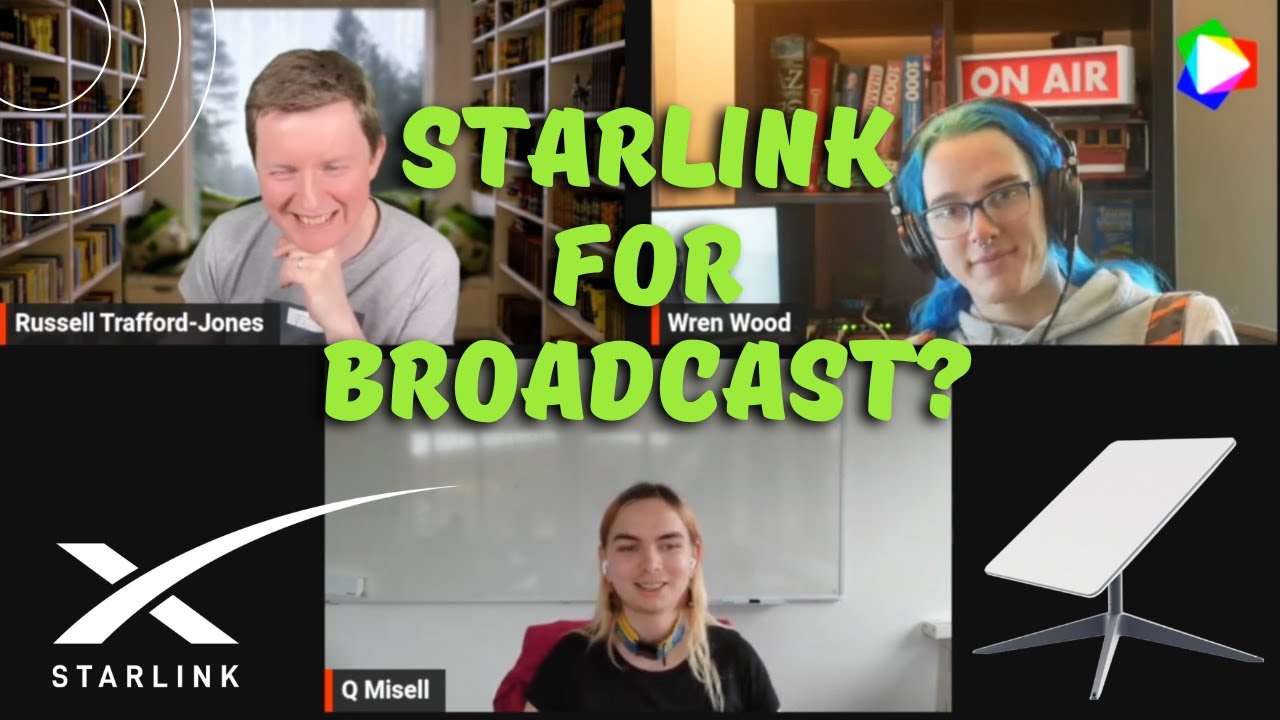 #TechTalk Hacking around with Starlink for broadcast!