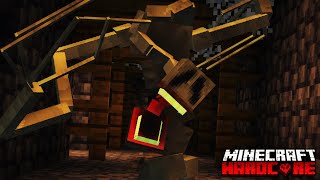 Better close your eyes.. MINECRAFT HARDCORE: Shut Your Eyes