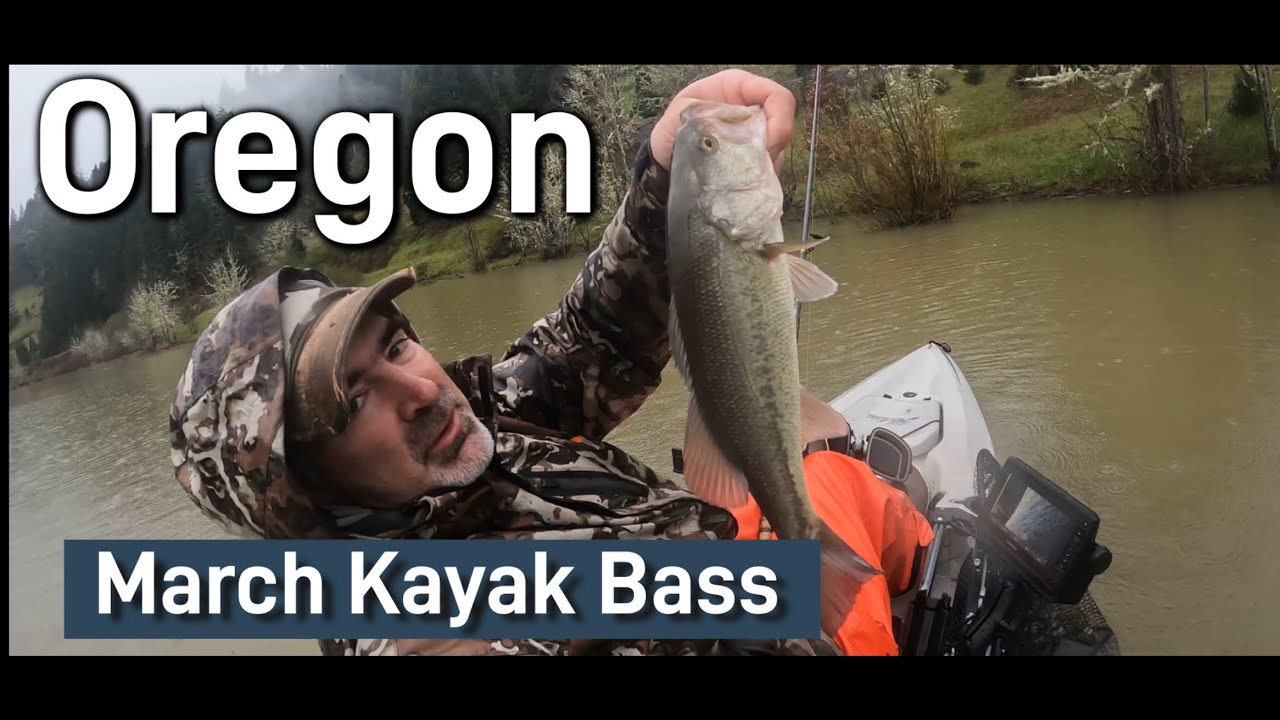 Oregon Spring Prespawn Bass Kayak Fishing The Skunk is OFF!