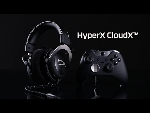 Профессиональная геймерская гарнитура HyperX CloudX™
