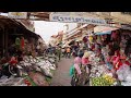 Morning Market Scenes - Walking Around Market Street Food At Phsa​ Chrang Chom Reh​  @ Russey Keo