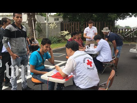 Yemeni refugees find their way to South Korea's resort island of Jeju