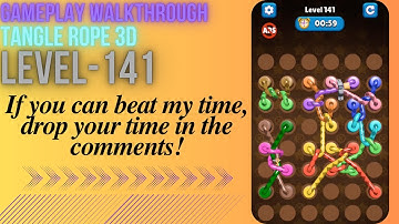 TANGLE ROPE 3D : LEVEL 141 WALKTHROUGH