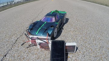 ARRMA VENDETTA 3S 126MPH #arrmarc #castlecreations #speedrun #tppower