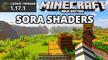 Minecraft Java 1.17.1 Sora Shaders (OptiFine 1.17.1) Shaders based on Project Luma Gameplay