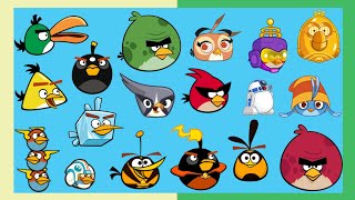 Todos los Pájaros de Angry Birds