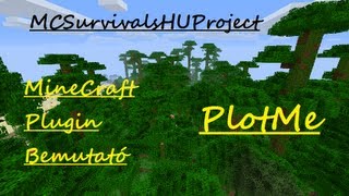 MineCraft Plug-in Bemutató - PlotMe