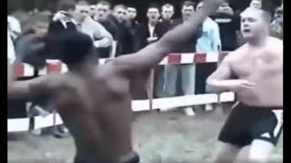 GYPSY VS BLACK GUY BARE KNUCKLE FIGHT