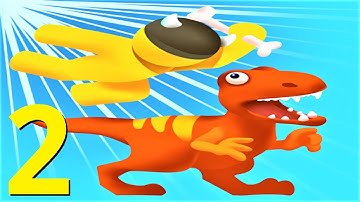 🦖 Creature Hunter 🦴 GAMEPLAY Part 2 NEW Zone + BIG Upgrades (Android, iOS)