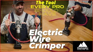 ELECTRIC WIRE CRIMPERS SET 18V I Nomadic Cooling I Electrical System