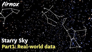 Creating a starry sky in Unity. Part 1: Using real-world data