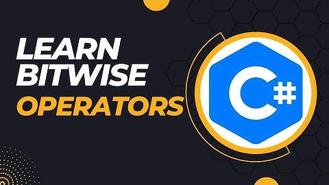 BITWSE OPERATORS IN C# #c# #artandworld #csharptutorial #csharpproject #csharpprogramming