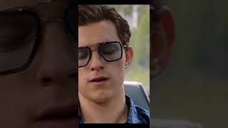 SPIDER-MAN IN EDITH GLASSES 🔥😎❤️ #spiderman #edithglasses #ironman #mcu #farfromhome #inmytv