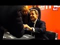 Bain de foule pour lcrivain nicolas sarkozy