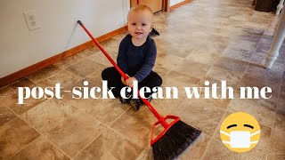 Cleaning after the cold of 2020